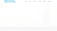 Desktop Screenshot of meditationaroundtown.com